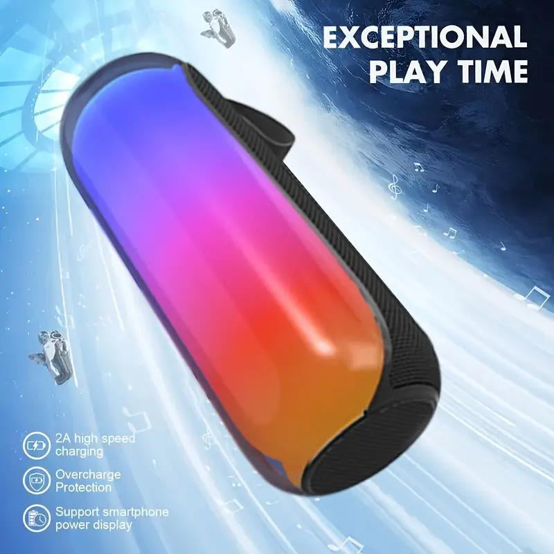 Mini Wireless Has Colorful Lights, Outdoor 3D Bass, Has TWS Function and Belongs to T&G Portable Audio.Bt5 ,Thanksgiving Gift, Christmas and New Year Gift. Set. Smartphone